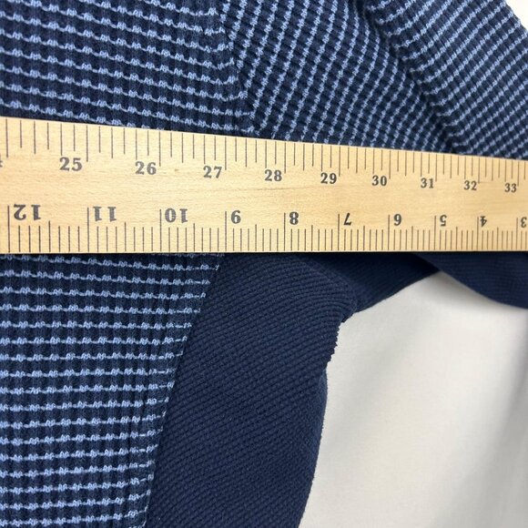 Aerie Women's Size XL Lumberjane Waffle Shirt Jacket Blue With Chest Pockets - Picture 8 of 16